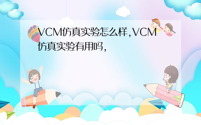 VCM仿真实验怎么样,VCM仿真实验有用吗,